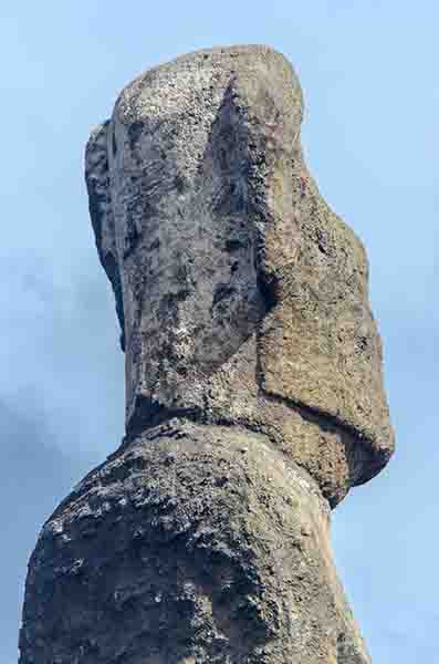 80 - Chile - isla de Rapa Nui o Pascua - Ahu Tongariki